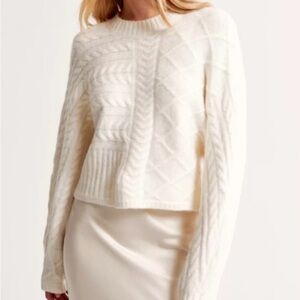Abercrombie & FitchCable Crew Dolman Sweater XXS/XS